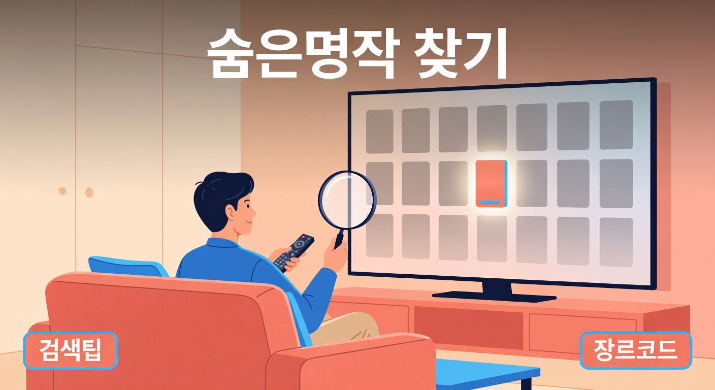 넷플릭스 숨은 명작 드라마 찾는 법 — 추천이 비슷할 때 꿀팁