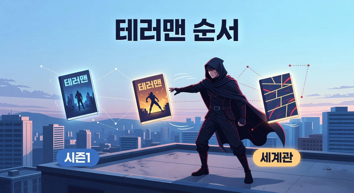 테러맨 원작 읽는 순서 — 스포 없이 3단계 가이드